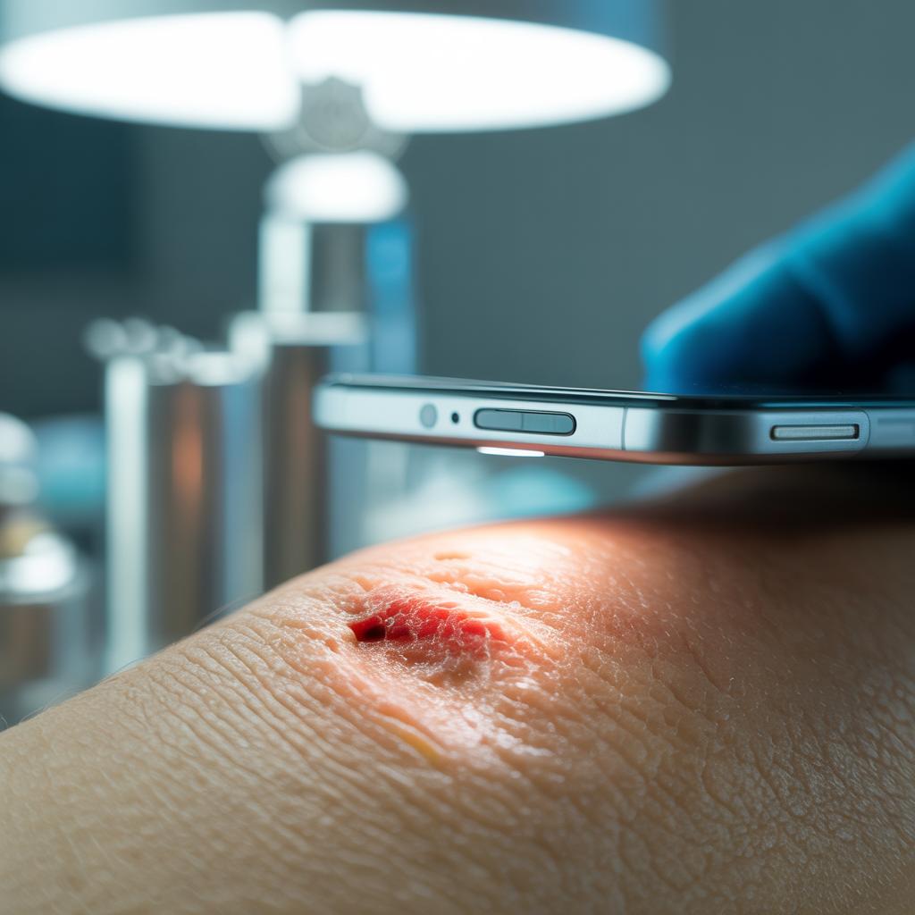 Interface do WoundCare AI